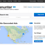 anunter theme for classipress+geoads