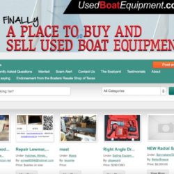 classifieds website used boat equipment
